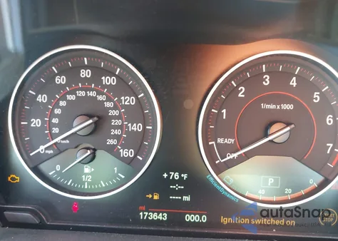 2014 BMW M235 из США, поврежденный, VIN WBA1J7C5XEVW84743